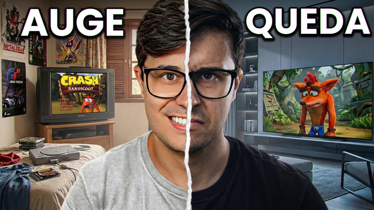 O AUGE e a QUEDA de CRASH BANDICOOT