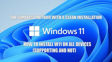 How to install Windows 11 Release version, without TPM support and Secure Boot