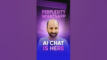 😍 Perplexity is inside your WhatsApp now.