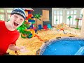 Turning My HOUSE Into a BEACH!