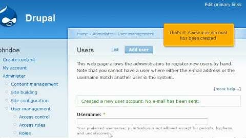 How to Manage Users in Drupal