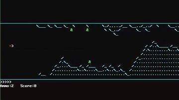 AMIGA spacefighter 68k SPACE FIGHTER By J.E. Ward ITS ASCII HORIZONTAL SHOOTER
