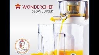 Wonderchef Slow Juicer By Chef Sanjeev Kapoor screenshot 4