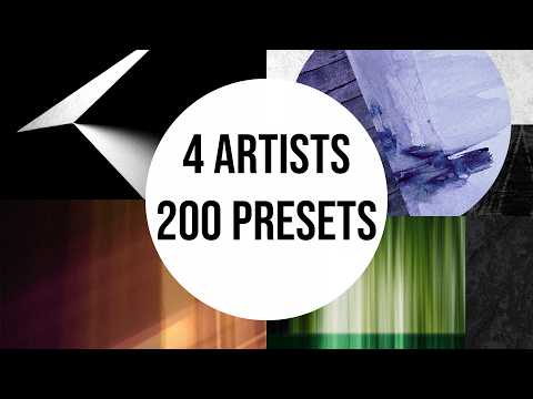 Four Artists - 200 presets for Kontrast