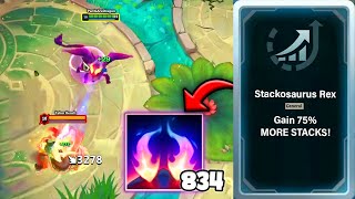 How I got 834 Stacks on Smolder and became the #1 Most Broken Champion in League (Stackosaurus Rex)