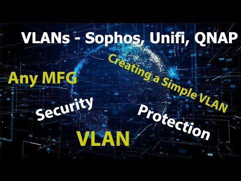 VLANs - Sophos V18, Unifi, and QNAP - Creating a Simple VLAN