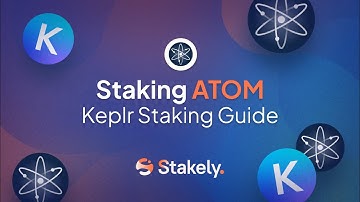 How to stake COSMOS $ATOM with Keplr