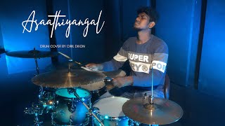 Video thumbnail of "Asathiyangal drum cover - Ciril Dixon | Tamil Christian worship songs #johnjebaraj #asathiyangal"