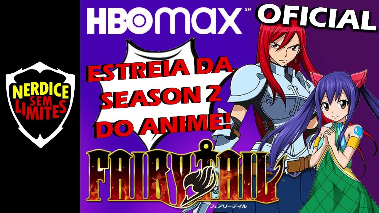 Fairy Tail: 1ª e 2ª temporadas devem estrear em junho na HBO Max Brasil