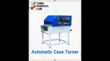 #chinaprintech Automatic Hardcover Case Turner