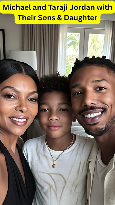 Michael B. & Taraji Henson-Jordan Straw actor actress Have 2 sons and a daughter #switch #love