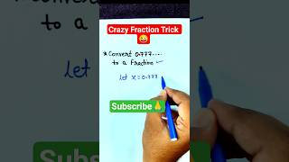 Easy Math Tricks Never Taught in Schools 🤠#mathtricks #math #fractions