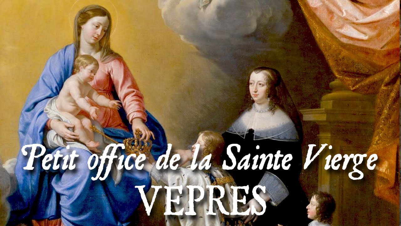 Vêpres du Petit Office de la Sainte Vierge au Temps pascal REGINA CÆLI YouTube