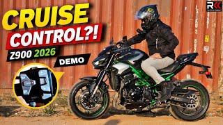 2026 Kawasaki Z900 Electronics Test: Cruise Control, Quickshifter & Traction Control
