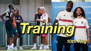Real Madrid Training 10 Aug: Mbappé, Cucurella, Konaté and Diomande Work With José Mourinho