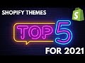 TOP 5 BEST Shopify Themes 2021