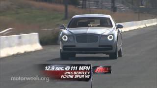 MotorWeek | Road Test: 2015 Bentley Flying Spur V8