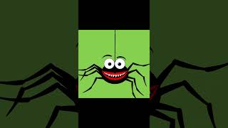 Itsy Bitsy Spider #shorts #childrensongs #puddingtv