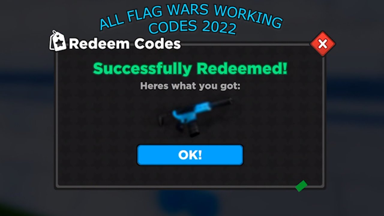 All flag wars codes 2022!!!) YouTube