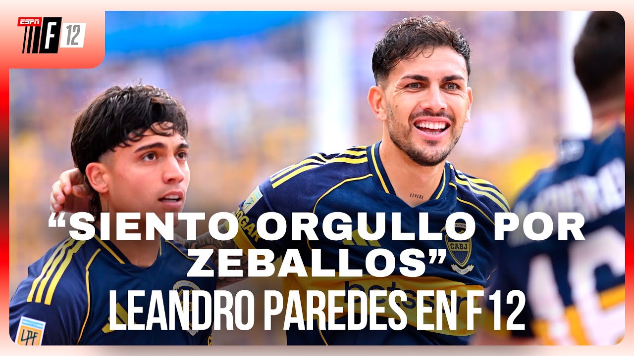 "TENGO EL DESEO DE QUE DYBALA VENGA A JUGAR A BOCA", LEANDRO PAREDES EN ESPN F12
