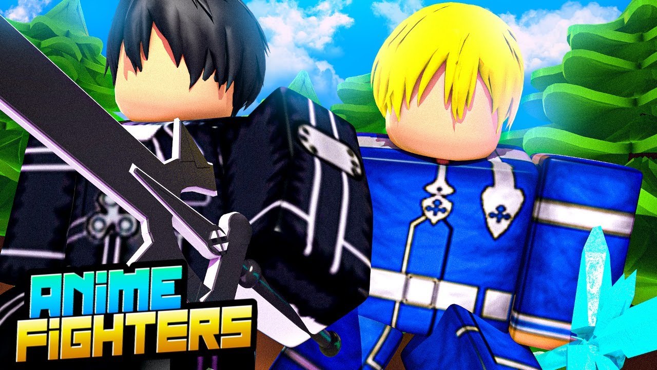 SWORD ART ONLINE NO ANIME FIGHTERS ATUALIZAÇÃO! - ROBLOX 