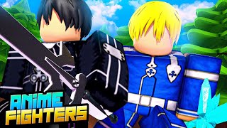 SWORD ART ONLINE NO ANIME FIGHTERS ATUALIZAÇÃO! - ROBLOX