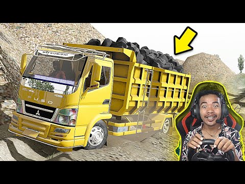 AKSI DUMP TRUCK MUAT BATU DI TAMBANG TANAH SUMSEL - ETS2