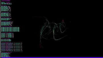 fractal smoke movement in space [ no shader ] #graphics #binary #space #time #mixtape  #breakcore