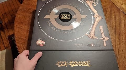 Ozzy Osbourne See You On the Other Side Vinyl Boxset Unboxing