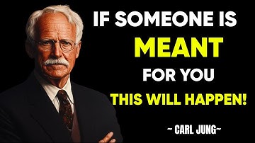 CARL Jung : When The ENERGY of Two SOULS Aligns, No Force Can Keep Them Apart | CARL JUNG PHILOSOPHY