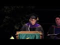 Best faculty speaker law school graduation speech ever