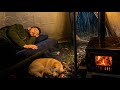Rainy Night in a Hot Tent: The Ultimate Relaxation