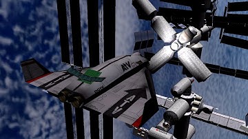 ORBITER 2016 - Deltaglider IV Autopilot Docking To ISS