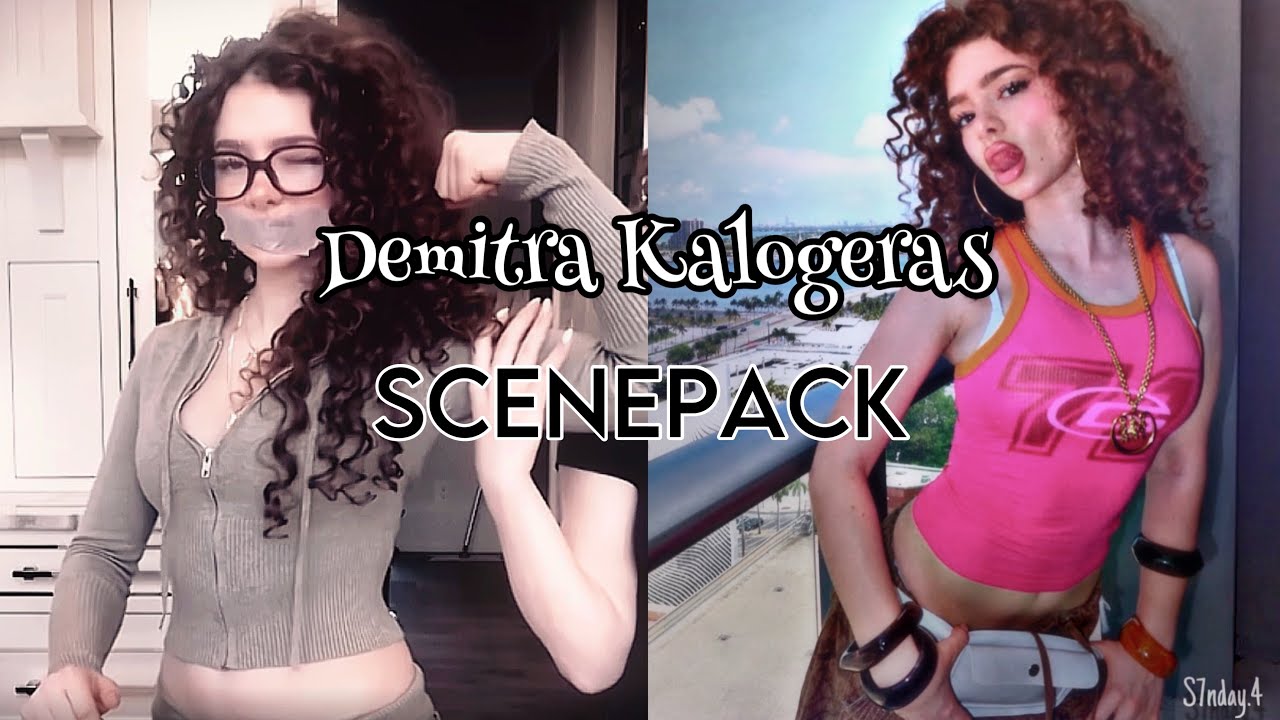 Демитра Калогерас *ПАКЕТ ПОПУЛЯРНЫХ КЛИПОВ* Все, что вам нужно для редактирования Демитры!