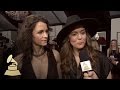 Brandi Carlile with Tyler Oakley | Red Carpet | 58th GRAMMYs