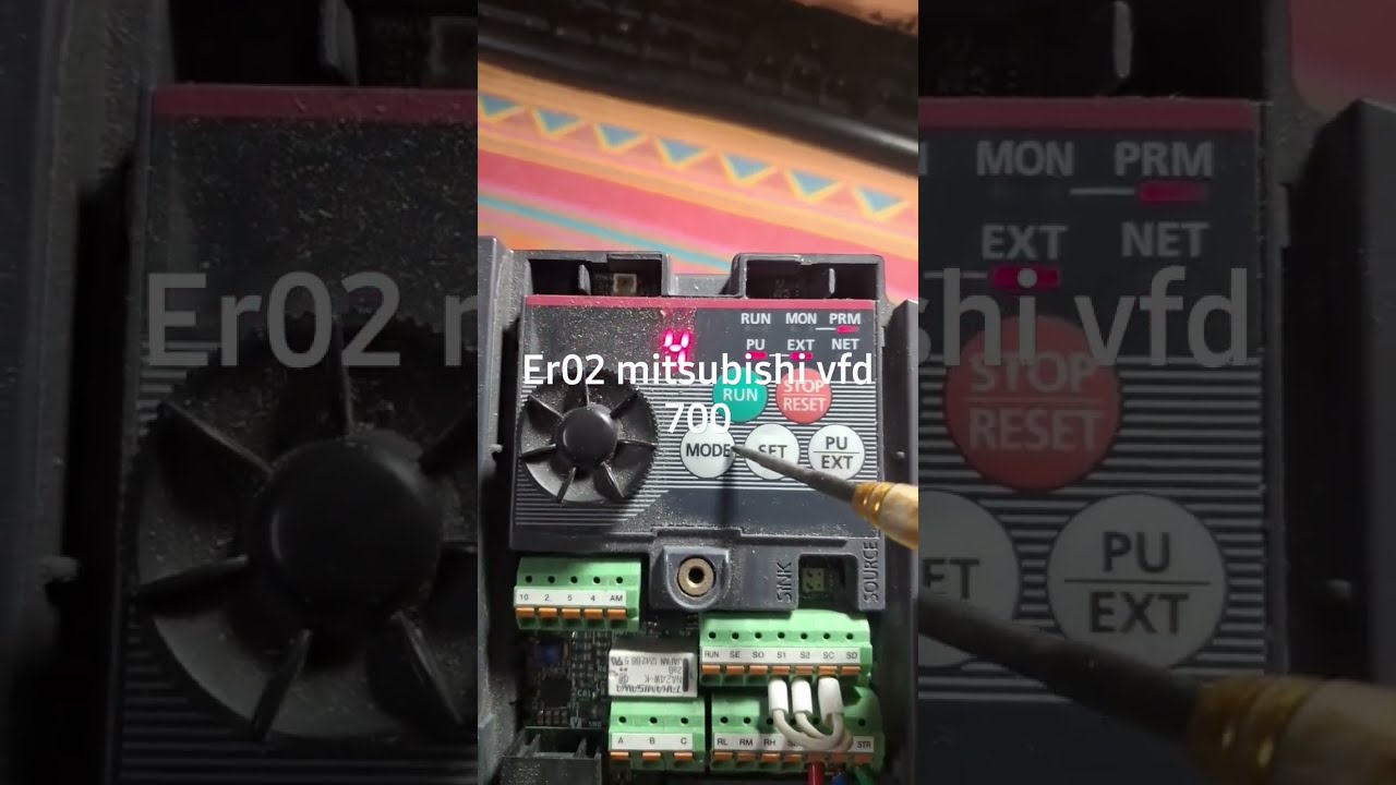 mitsubishi vfd P700 Repairing