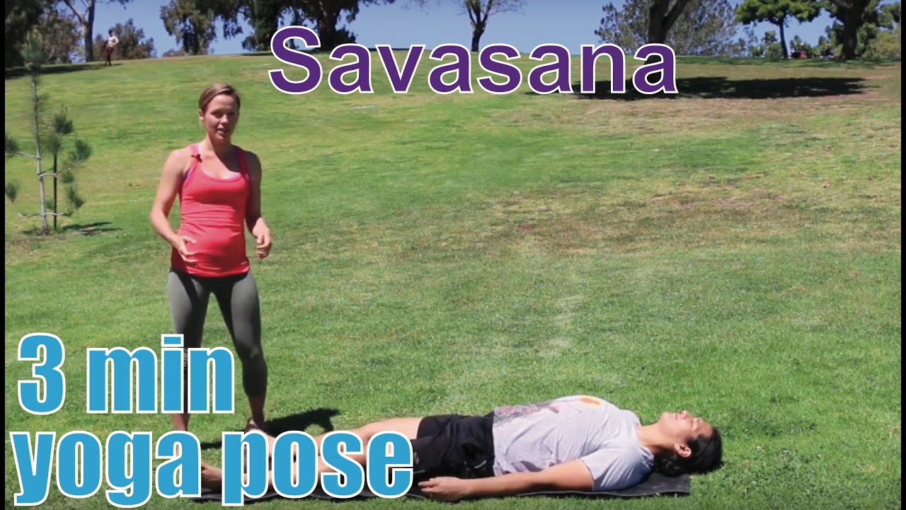 yoga teacher training iyengar 3 Minute Yoga Pose - Savasana