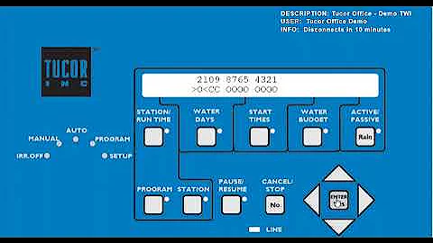 TWC-NV & TWI - Rain Sensor Setup