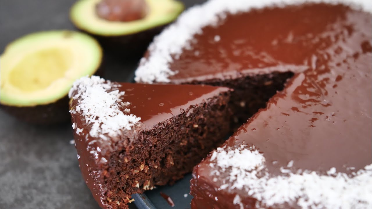 Recette de gâteau choco-avocat, glaçage à la crème sûre selon Bob