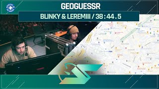 GEOGUESSR  en COOP par BLINKY & LEREMIII en 38:44.5 | SPEEDONS 2022