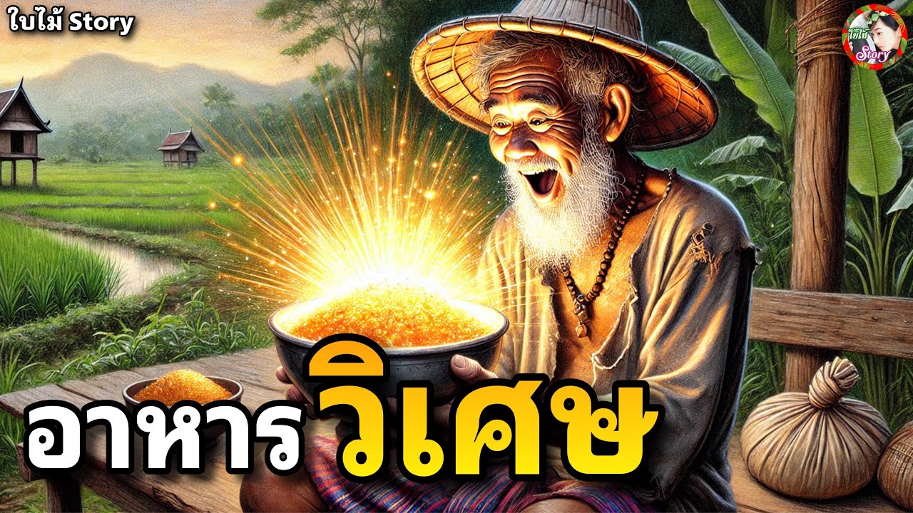 นิทาน : อาหารวิเศษ | นิทานก่อนนอน | ใบไม้สตอรี่☘️