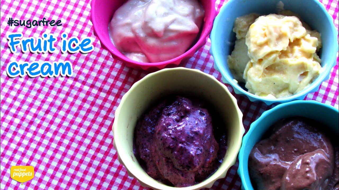 Sugar Free Fruit Ice Cream raw lowcarb YouTube