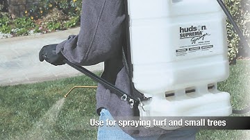 Hudson® SUPREMA™ BAK-PAK® Sprayer Video Overview HD