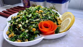 الخبيزة على الطريقة السورية أسرع وأطيب طريقة وبمكونات بسيطة والطعمة رووووعه  (اكلات سورية )