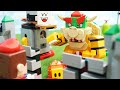 LEGO Super Mario Bowser's Castle Boss Battle  Set #1 | レゴ　スーパーマリオ  | けっせんクッパ城でstop motion anime!#1