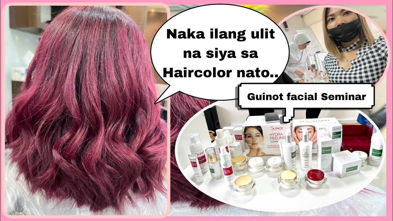 Hairdresser in Dubai bumalik si customer Hair color na naman