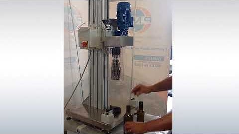 TAPPATORE A VITE DA BANCO PER BOTTIGLIE OLIO