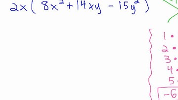 Trinomials - a not 1 with GCF (part 2)