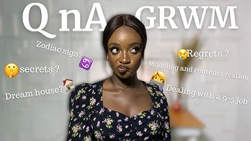 CHIT CHAT QnA GRWM /MY DEEPEST SECRET, LIFE