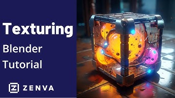 Applying TEXTURES in Blender - Tutorial